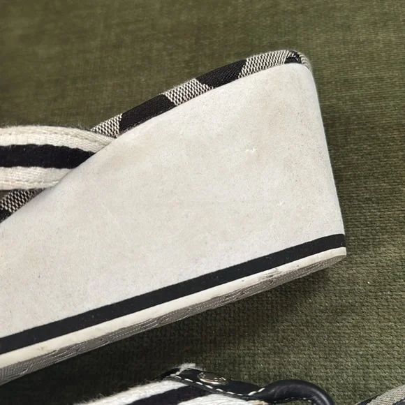 Coach Y2K Felicite Wedge Sandals Size 7.5 - Picture 4 of 13